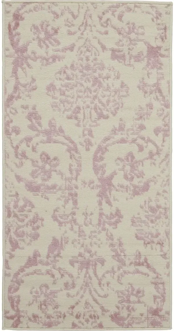 Jubilant JUB09 Ivory/Pink 2'3" x 7'3" Rug