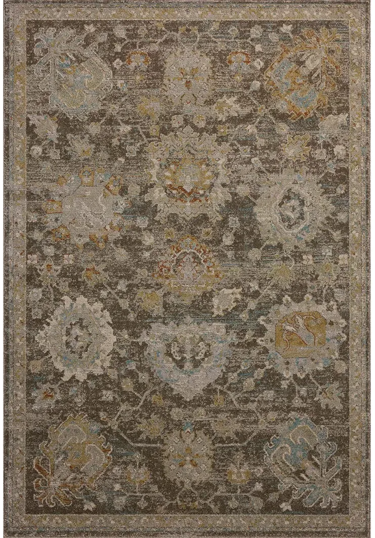 Mona Bark/Multi 2'6" x 10'0" Runner Rug by Magnolia Home by Joanna Gaines x Loloi