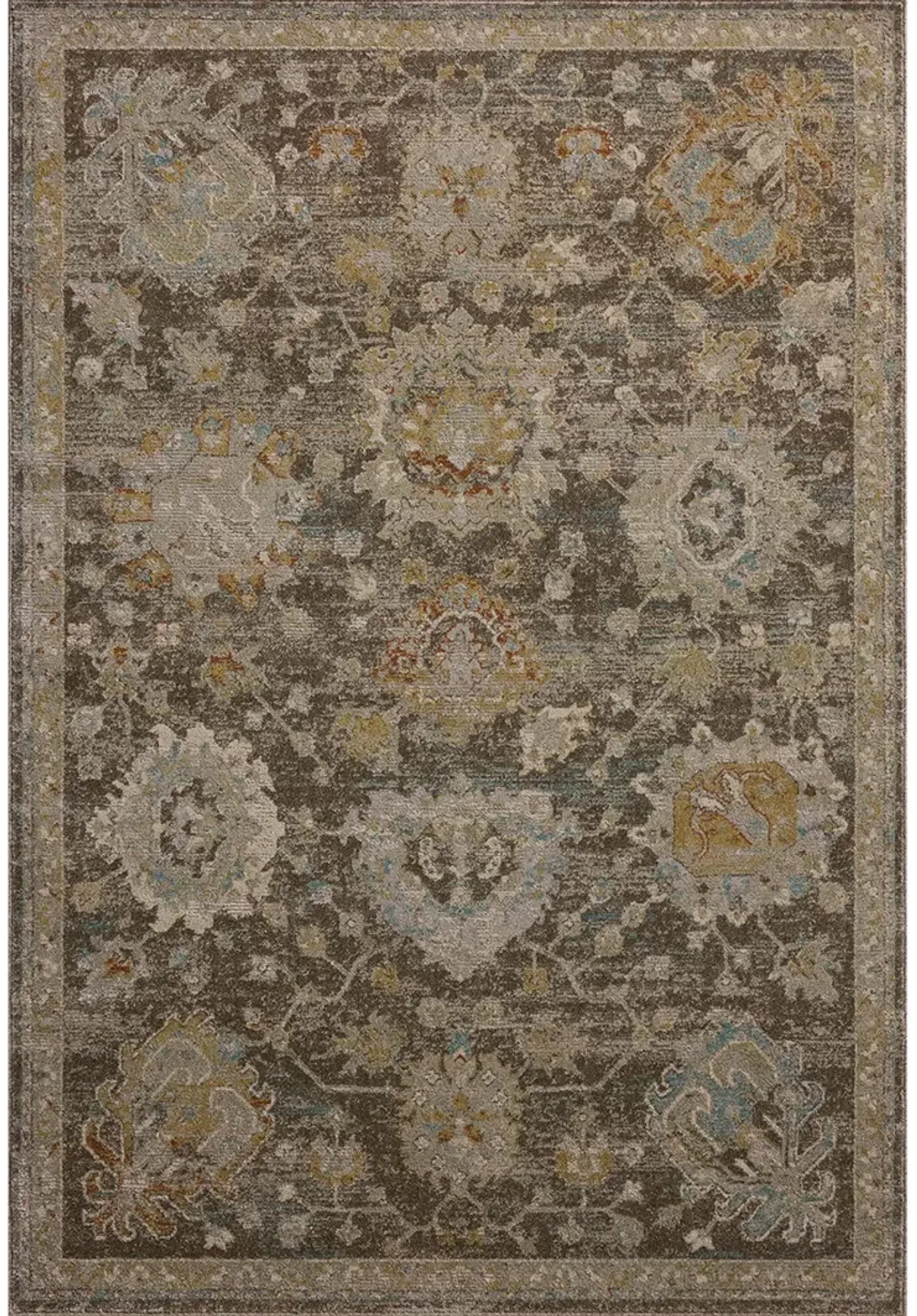 Mona Bark/Multi 2'6" x 10'0" Runner Rug by Magnolia Home by Joanna Gaines x Loloi