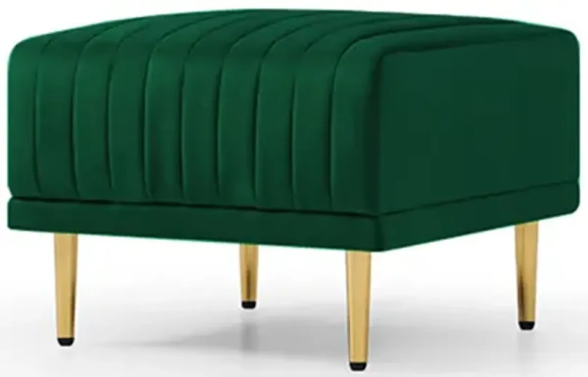 Ottoman Bench For Big Sofas Or Living Room Sofas Green Velvet