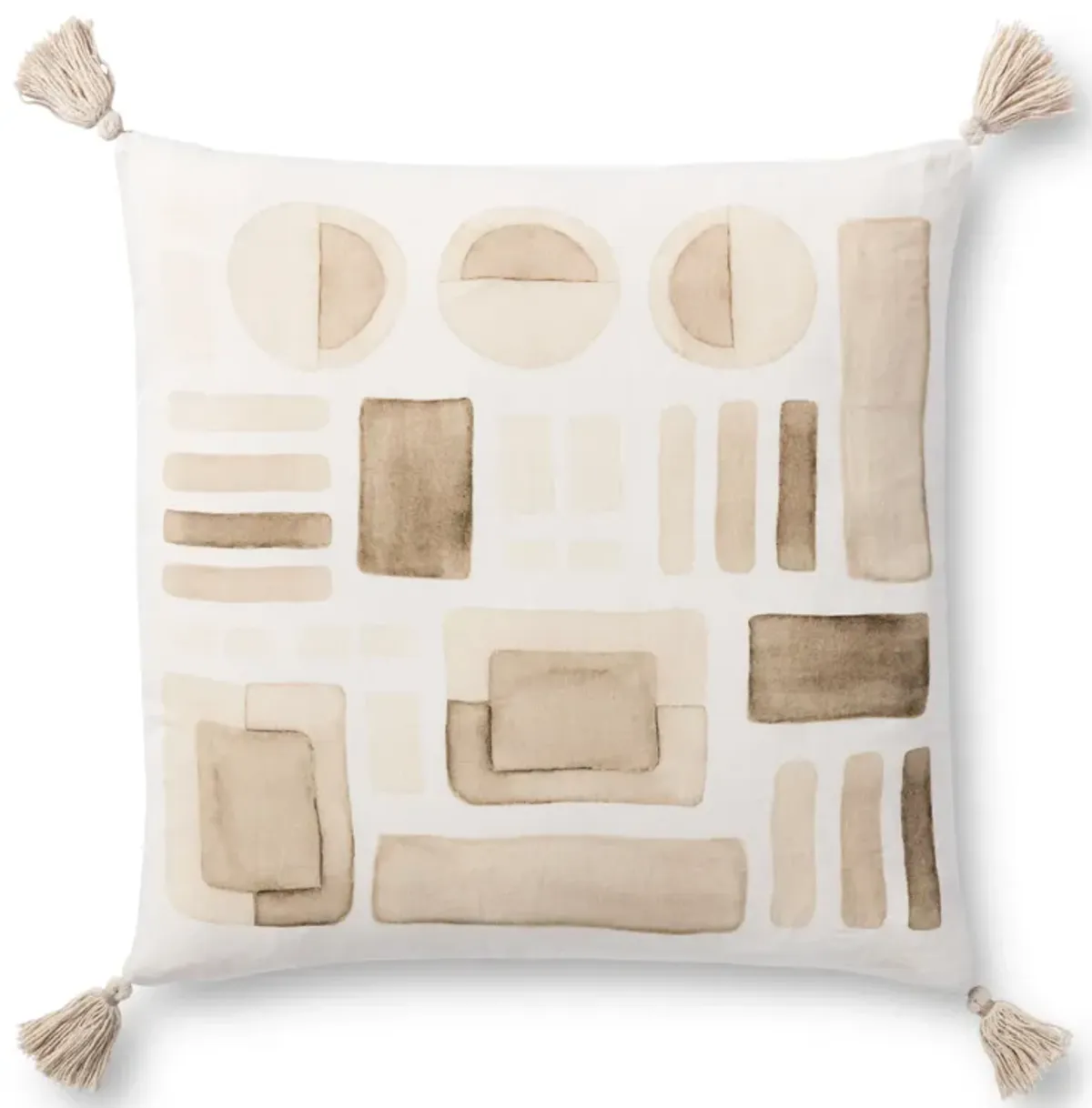 P0934 Charcoal 22"x22" Down Pillow