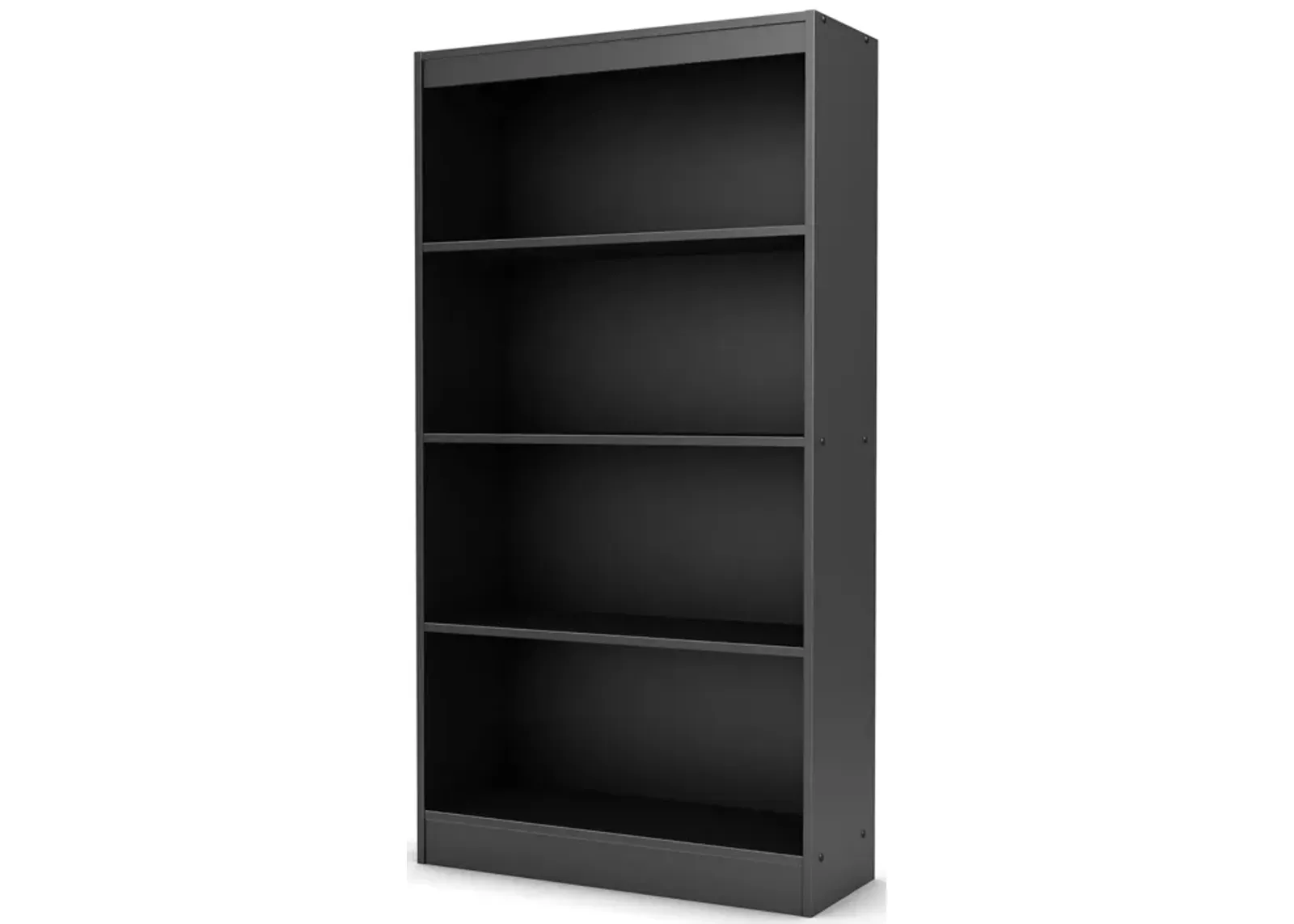 Hivvago Four Shelf Eco-Friendly Bookcase in Black Finish