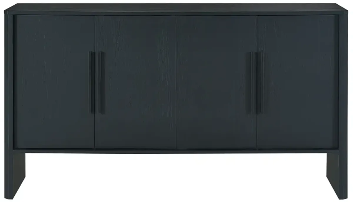 Merax Retro Sideboard Cabinet with Adjustable Shelves