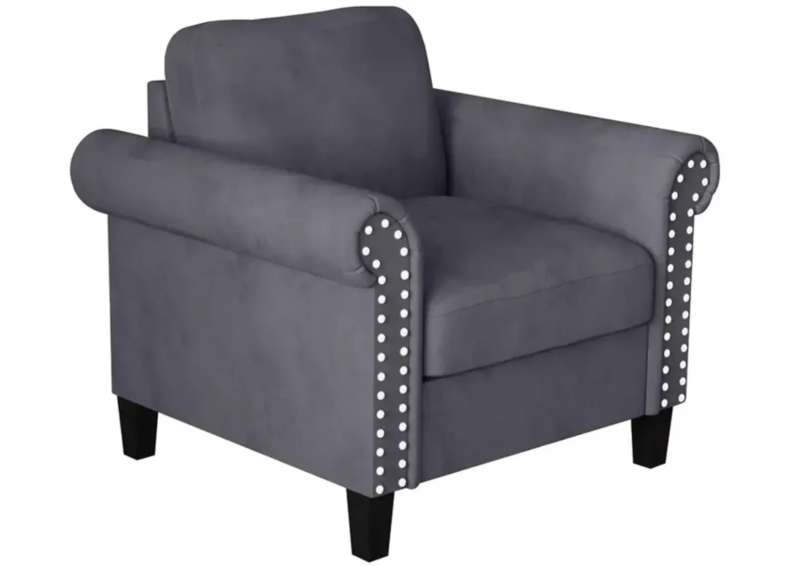 New Classic Furniture Alani Accent Chair-Gray