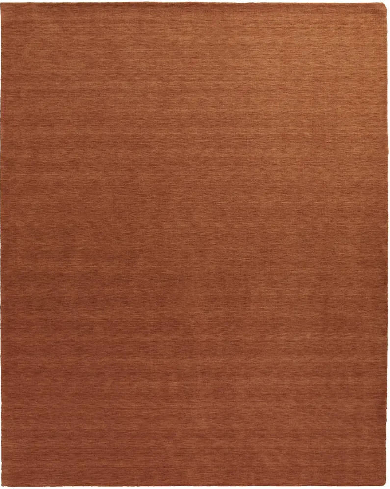 Luna 8049F 8' x 11' Orange Rug