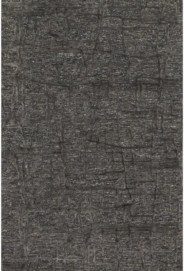 Juneau Charcoal/Charcoal 9'3" x 13' Rug
