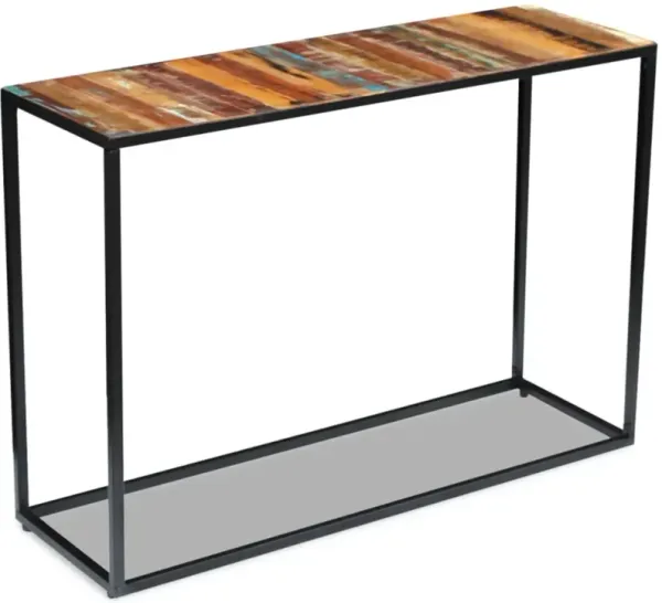 vidaXL Console Table Solid Reclaimed Wood 43.3"x13.8"x30"