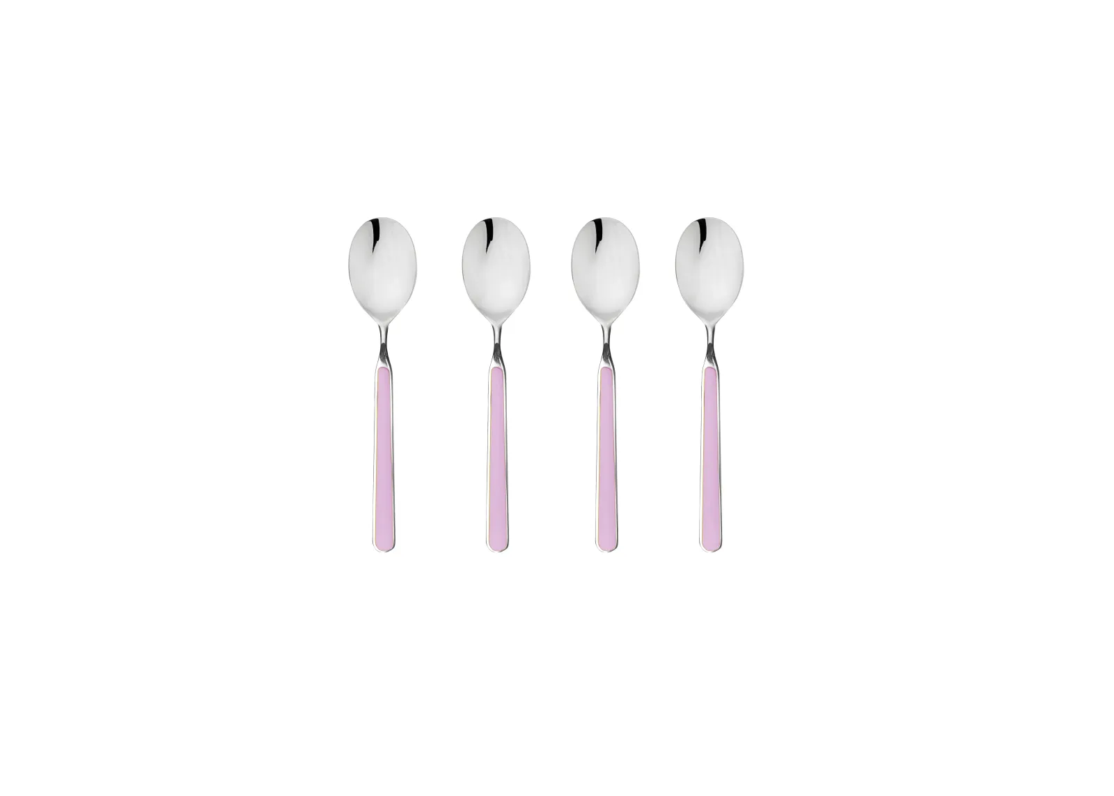 Fantasia 4-Piece Coffee Spoon Set in Lilac