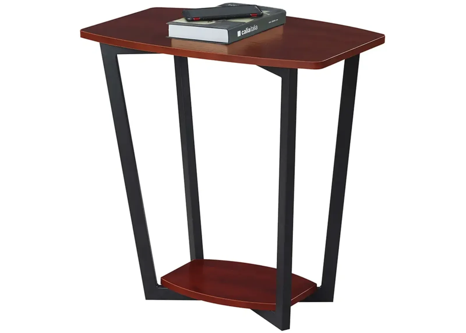 Graystone End Table with Shelf