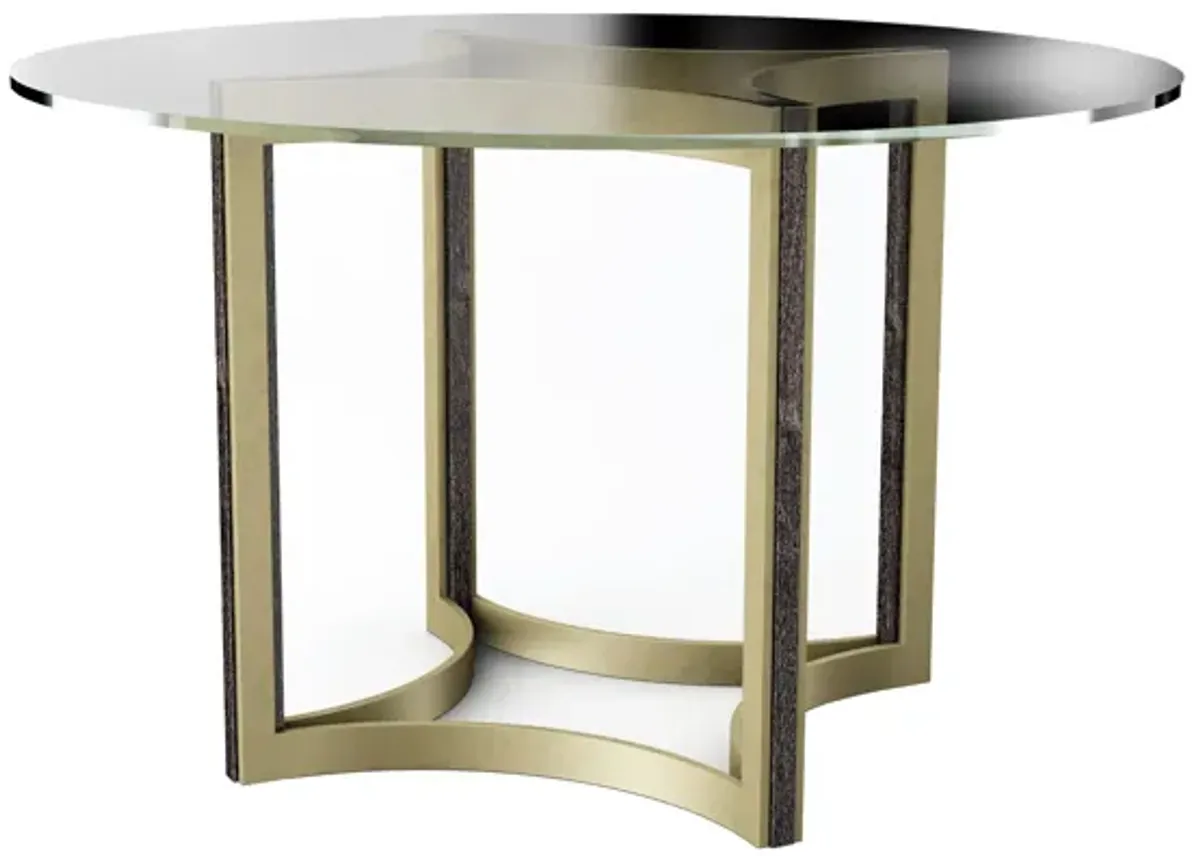 Remix Glass Top Table