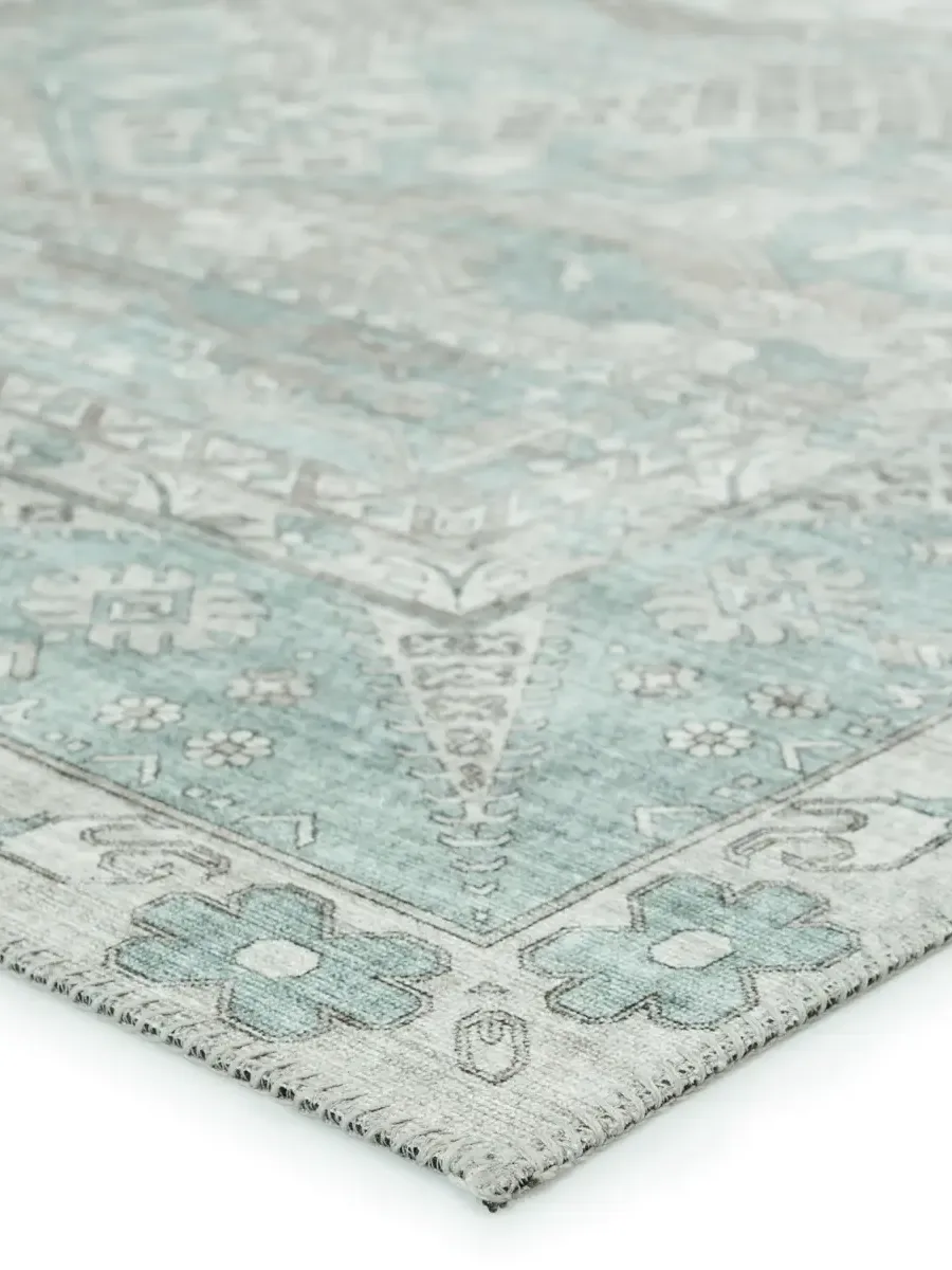 Keyara By Nikki Chu Issa Blue 2'6" x 8' Runner Rug