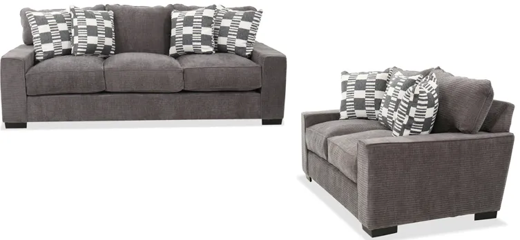 Troy 2 Piece Living Set