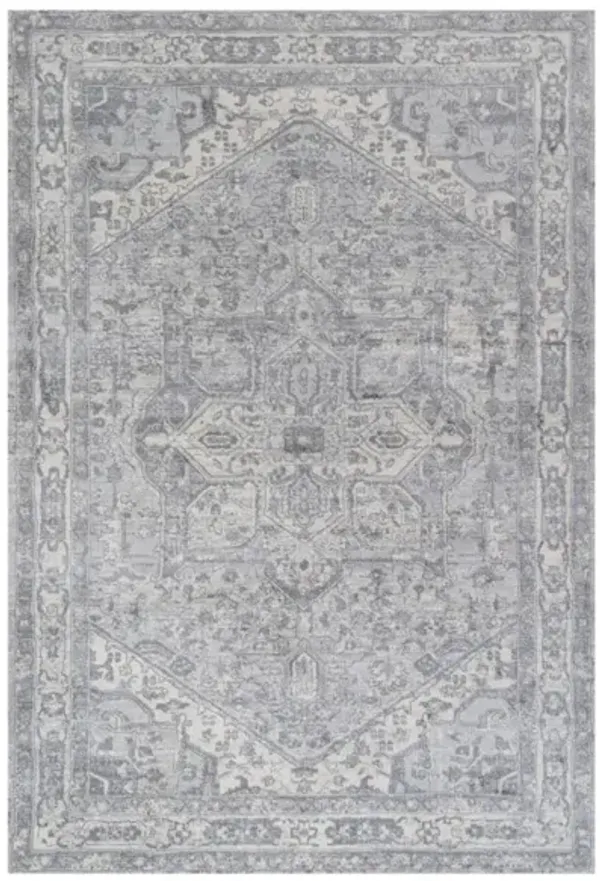 Modern Persian Vintage Medallion Area Rug