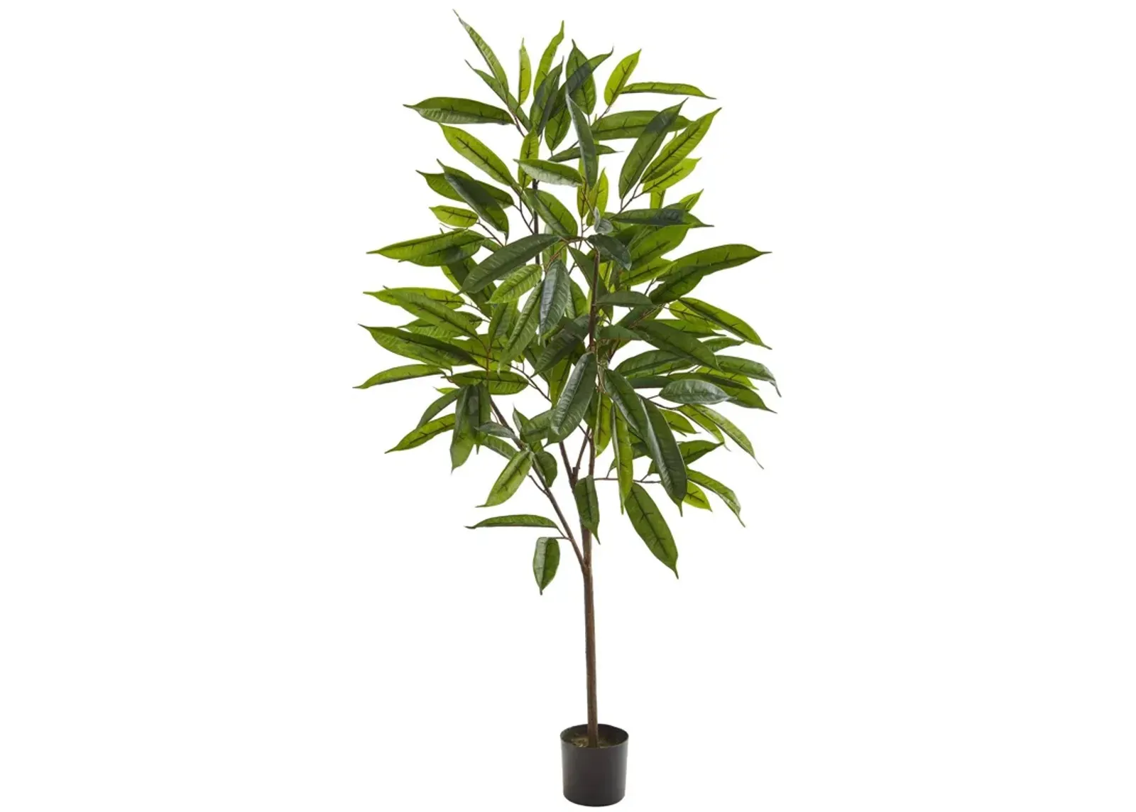 Nearly Natural 52-in Long Leaf Ficus Artificial Plant