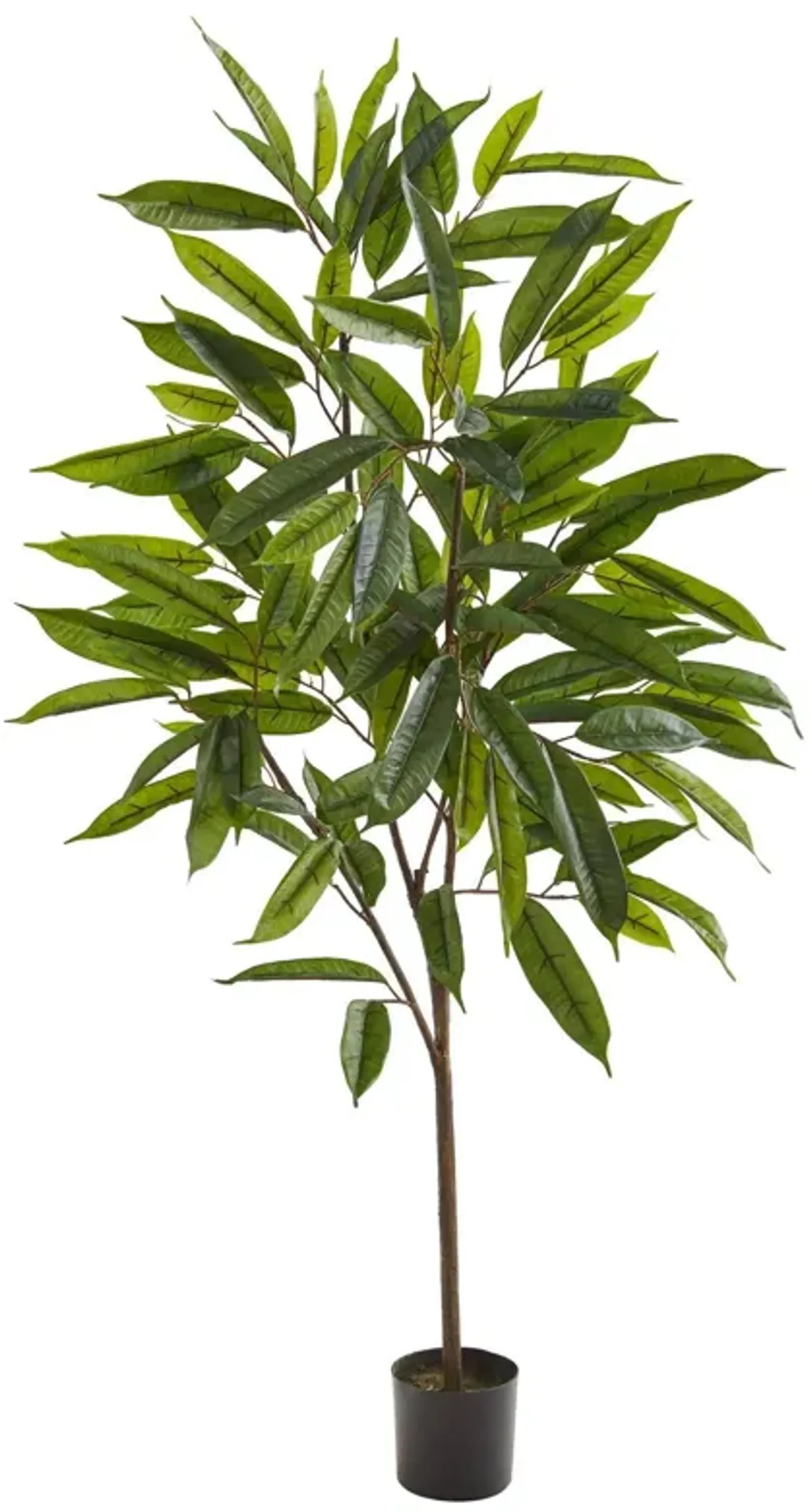 Nearly Natural 52-in Long Leaf Ficus Artificial Plant