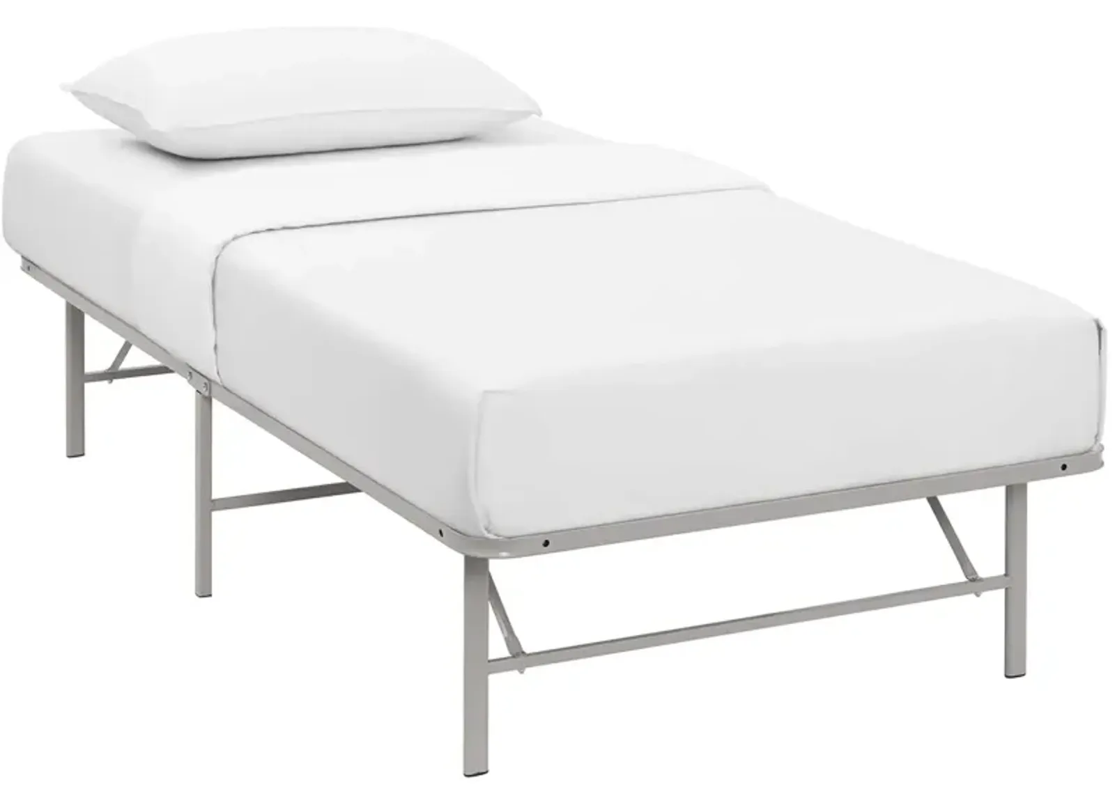 Modway - Horizon Twin Stainless Steel Bed Frame