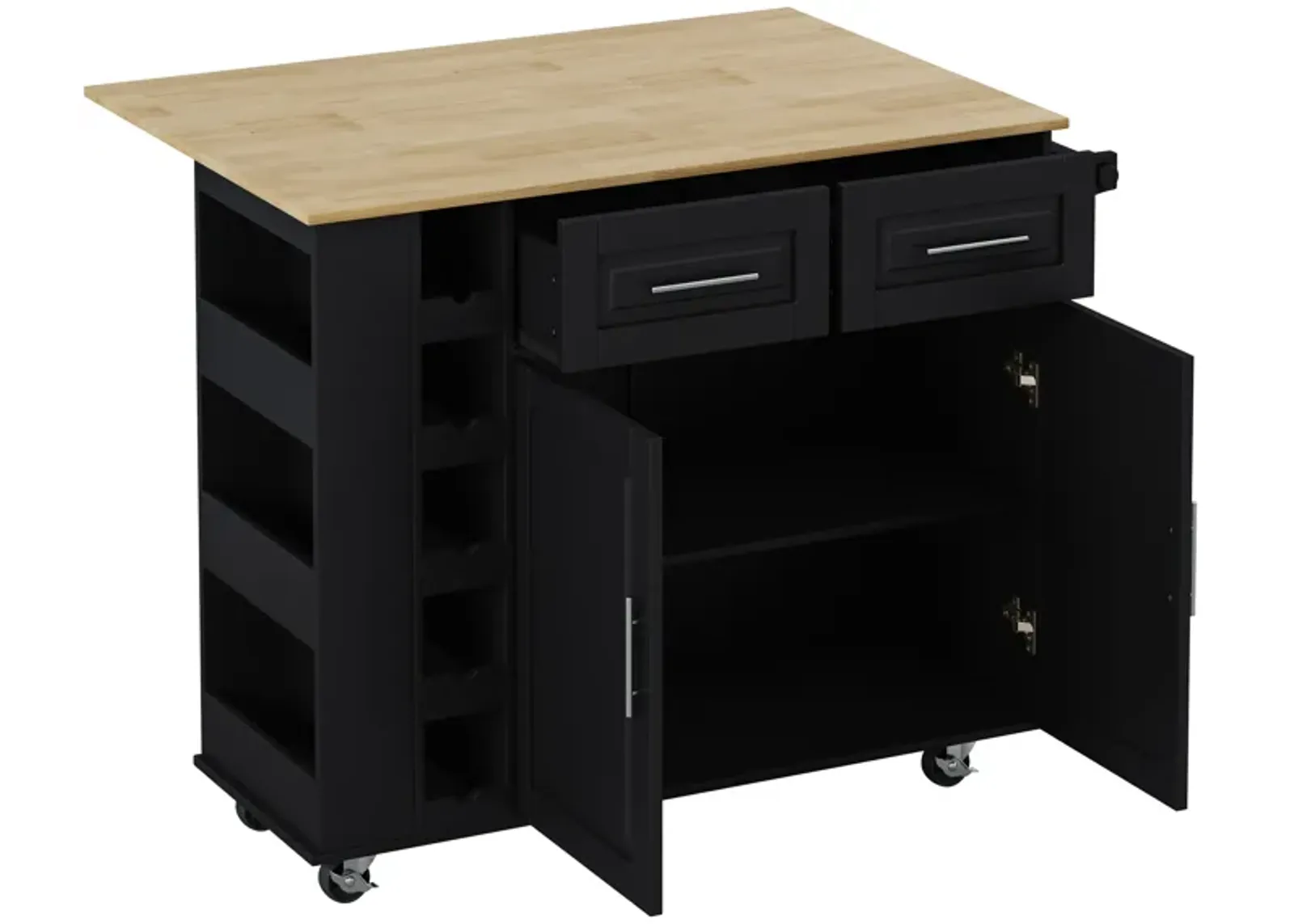 Multi-Functional Kitchen Cart with Storage