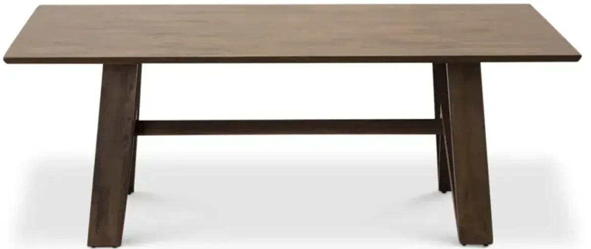 Ashcroft Furniture Co Trimont 78 Solid Wood Dining Table