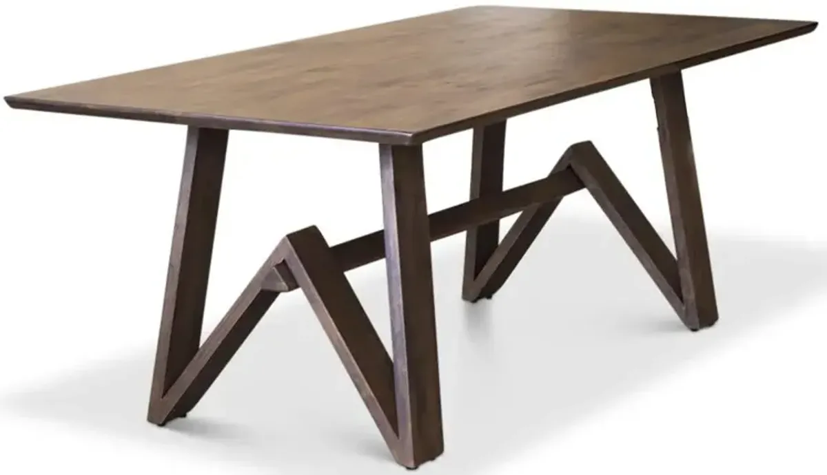 Ashcroft Furniture Co Trimont 78 Solid Wood Dining Table