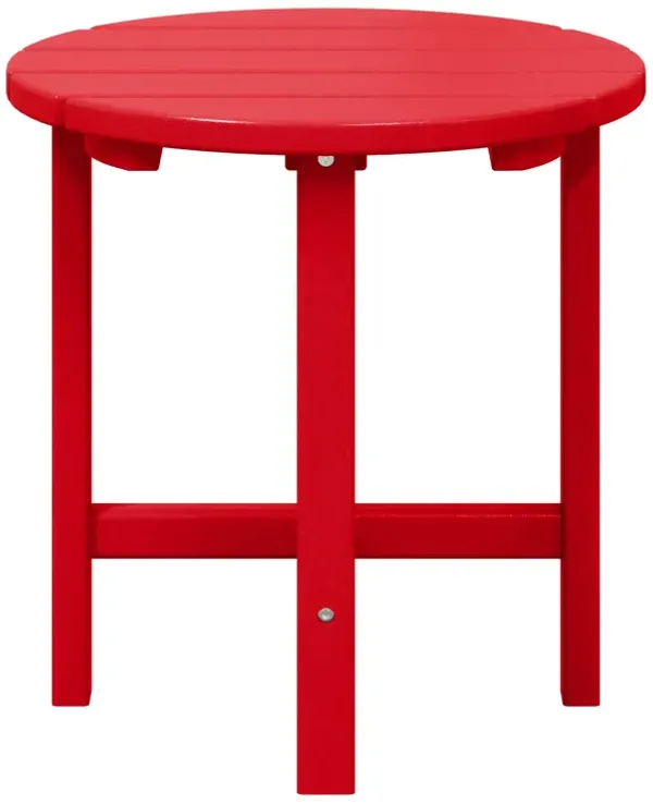 WestinTrends Adirondack Round Outdoor Side Table