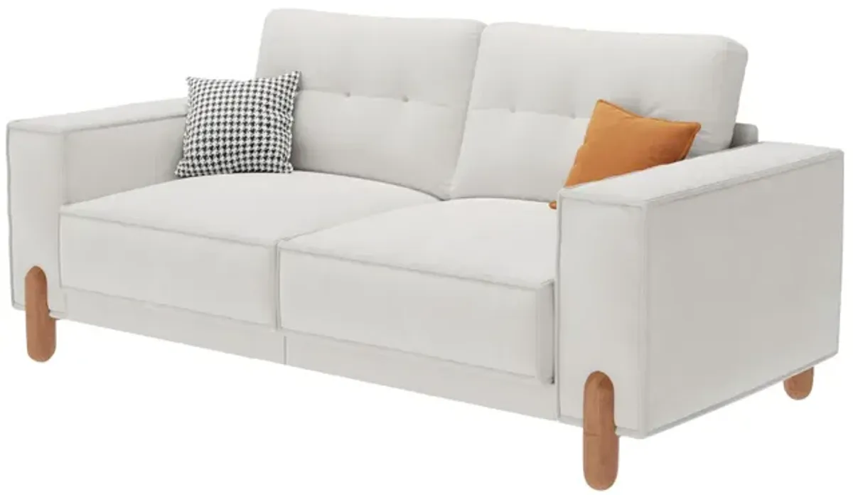 Merax Modern Upholstered Sofa Loveseat