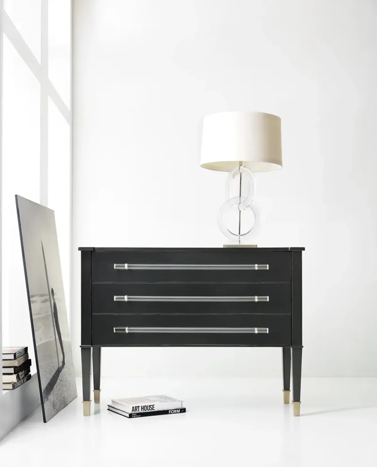 Melange Rowan Chest in Black