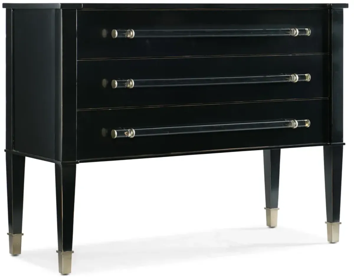 Melange Rowan Chest in Black