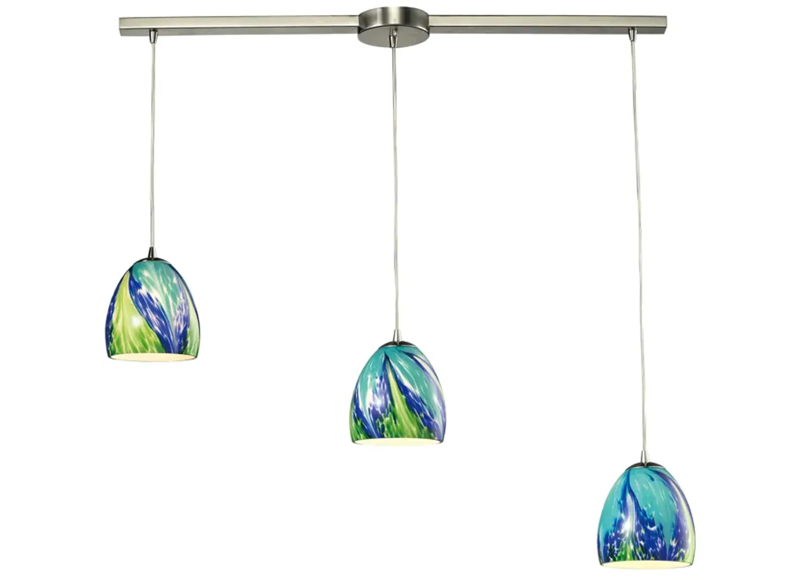 Colorwave 3-Light Slim Linear Pendant