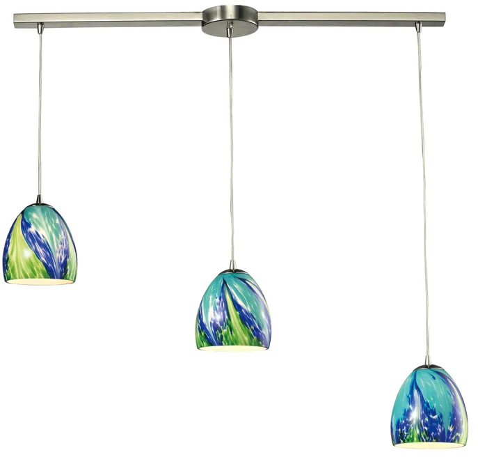 Colorwave 3-Light Slim Linear Pendant