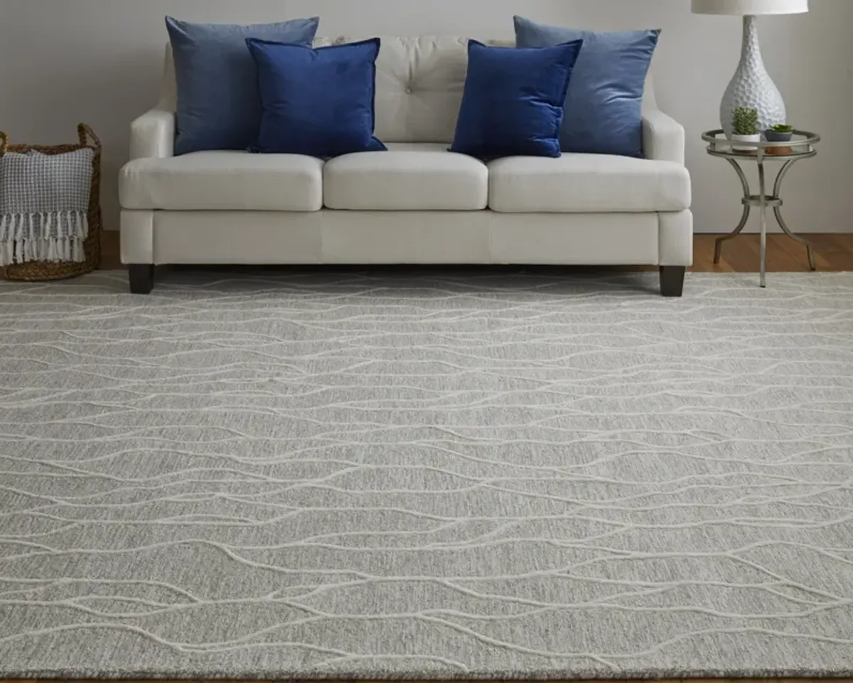 Enzo 8734F Taupe/Ivory 2'6" x 8' Rug