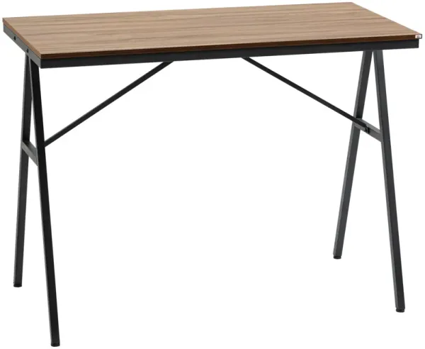Brown/Black Bar Table: Industrial Counter Height Table for Dining