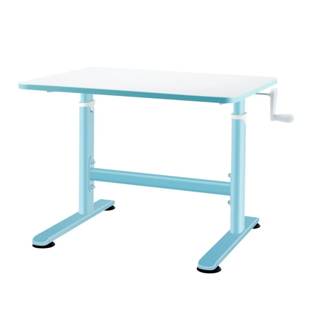 Adjustable Desk with Hand Crank Adjusting for Kids