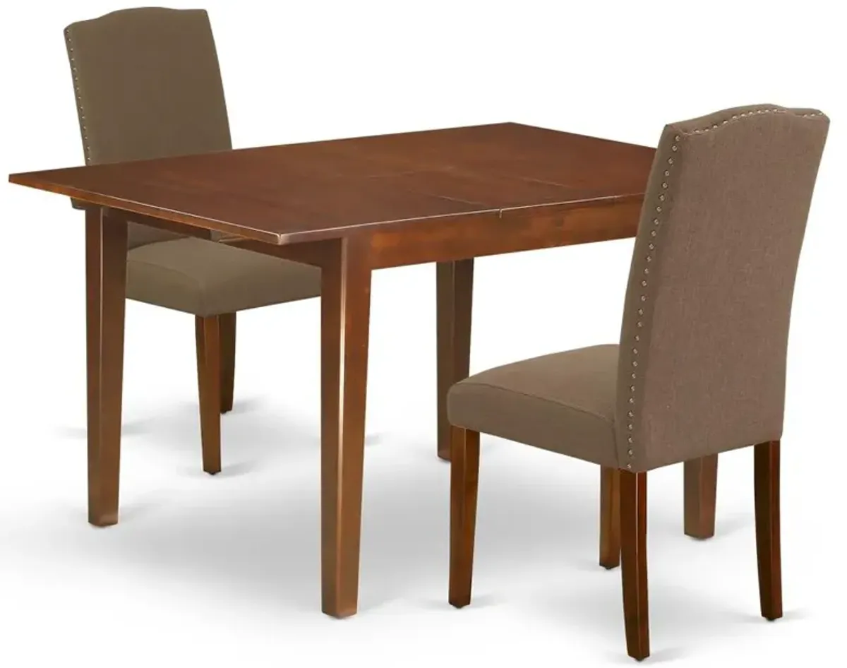 Dining Room Set Mahogany, NOEN3-MAH-18