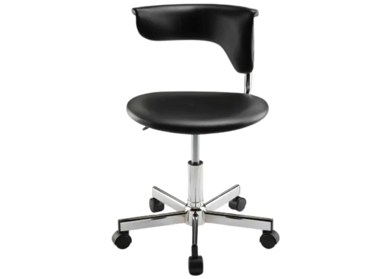 Pvc Office Chair, 19.5"X19.5"X26"-30"H