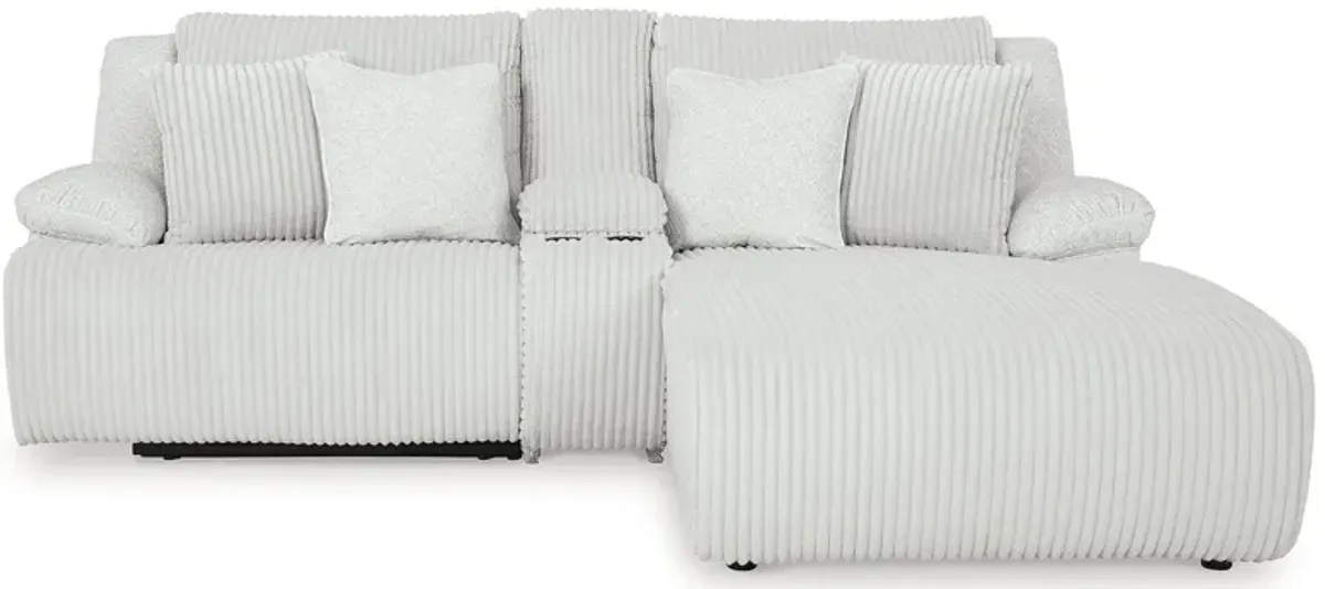 Top Tier 3-Piece Reclining Sectional Sofa with Chaise