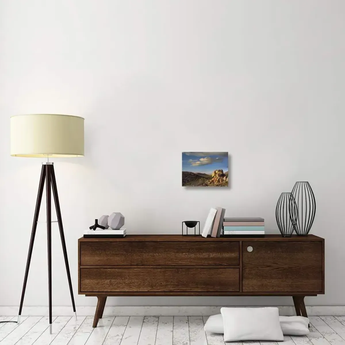 Rockpile, Davis Mountains, Chihuahuan Desert, Texas-Canvas Art-16x12