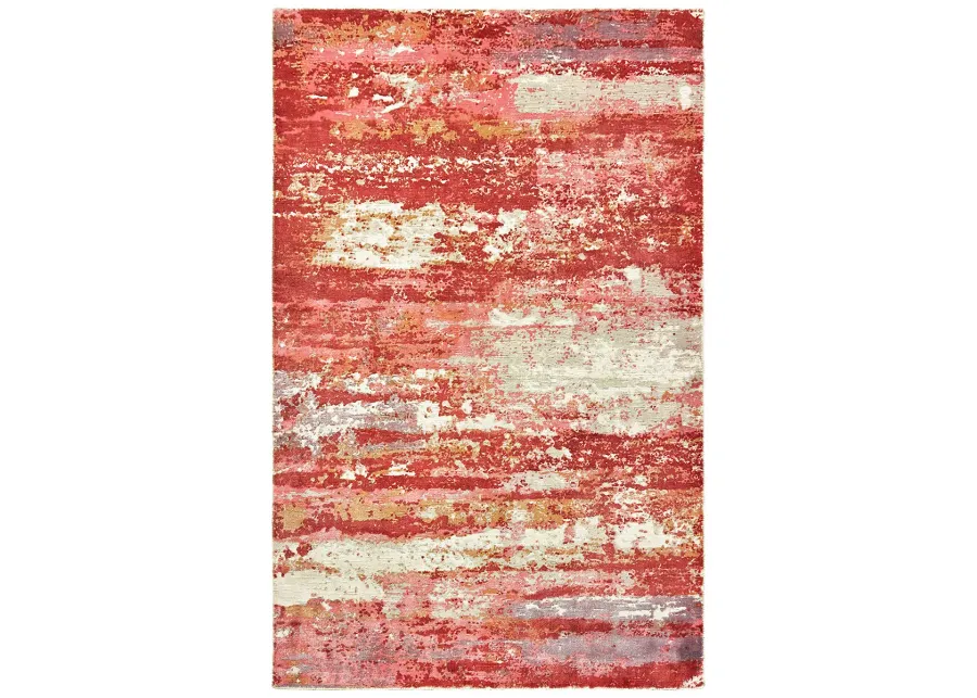 Formations 6' x 9' Pink Rug