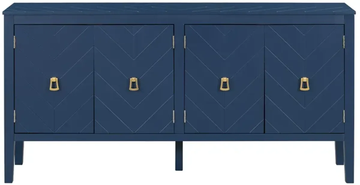 Merax Four-Door Sideboard Storage Cabinet