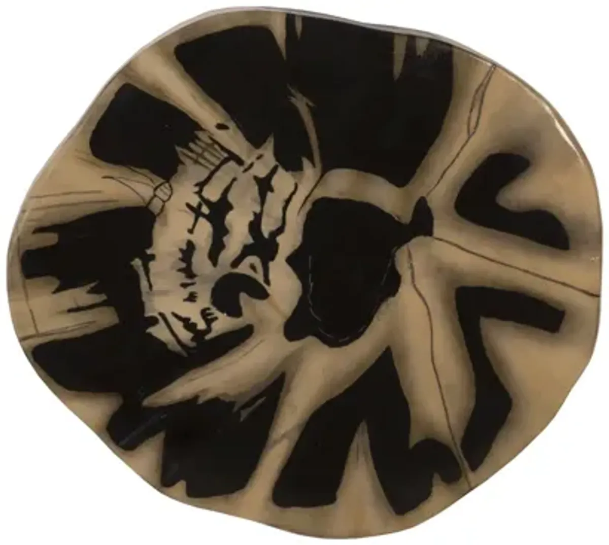 Cast Petrified Wood Wall Tile