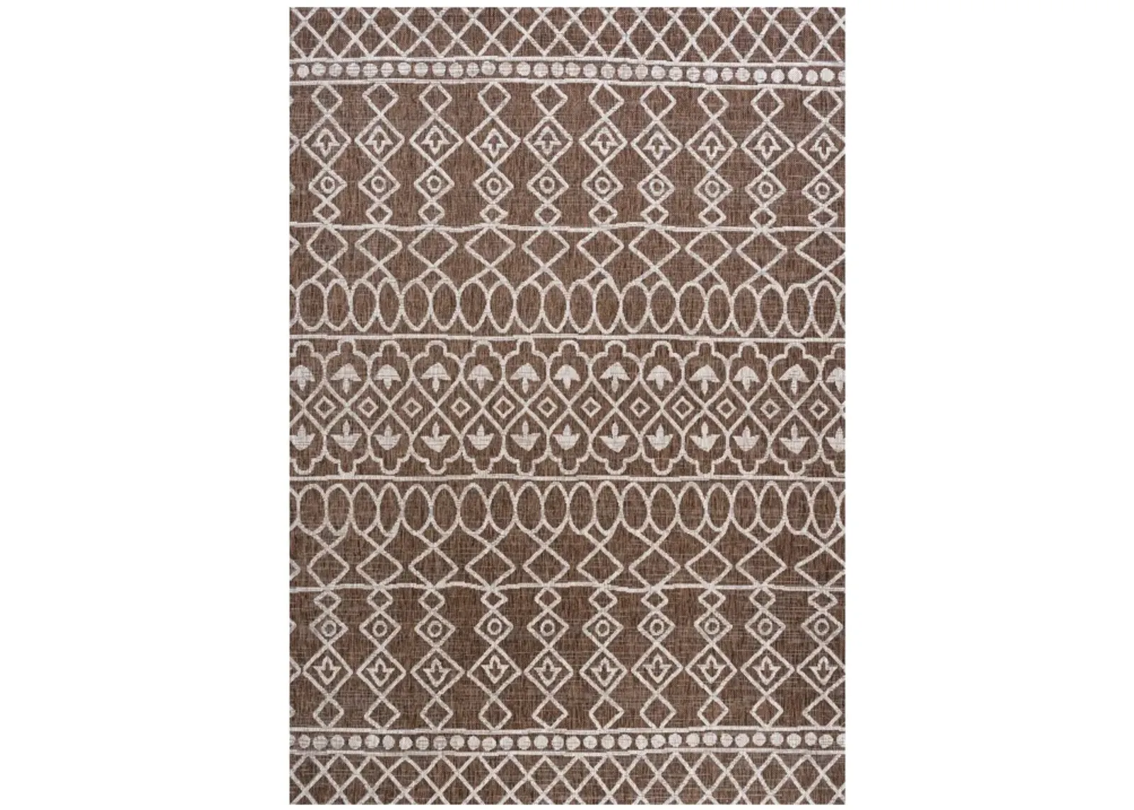 Kafel Tribal Bohemian Indoor/Outdoor Area Rug