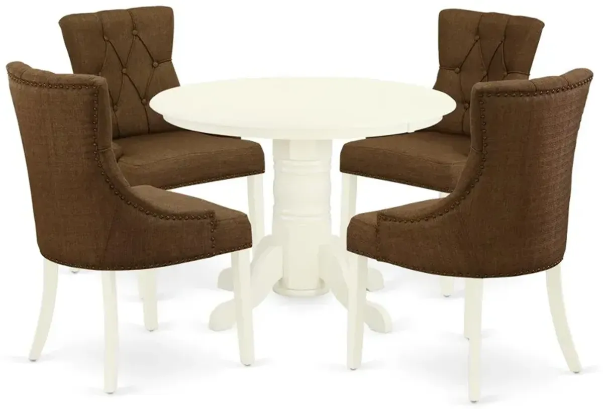 Dining Room Set Linen White