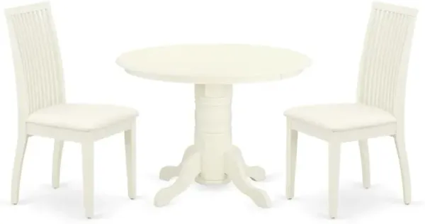 Dining Room Set Linen White