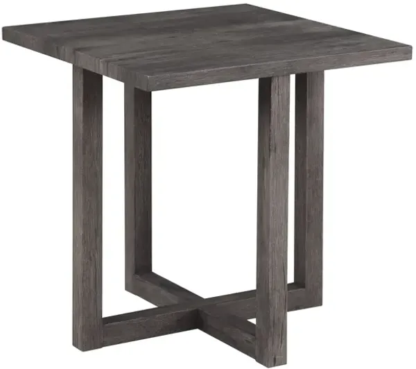 Moseberg Rustic Wood End Table(D0102H57QY6)