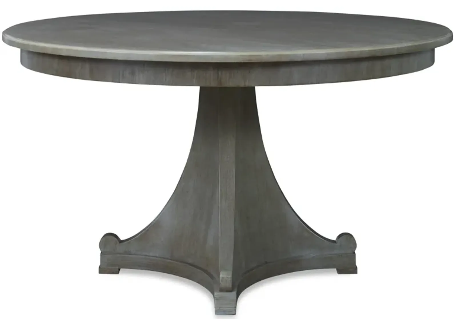 54" Quad-Pedestal Round Dining Table