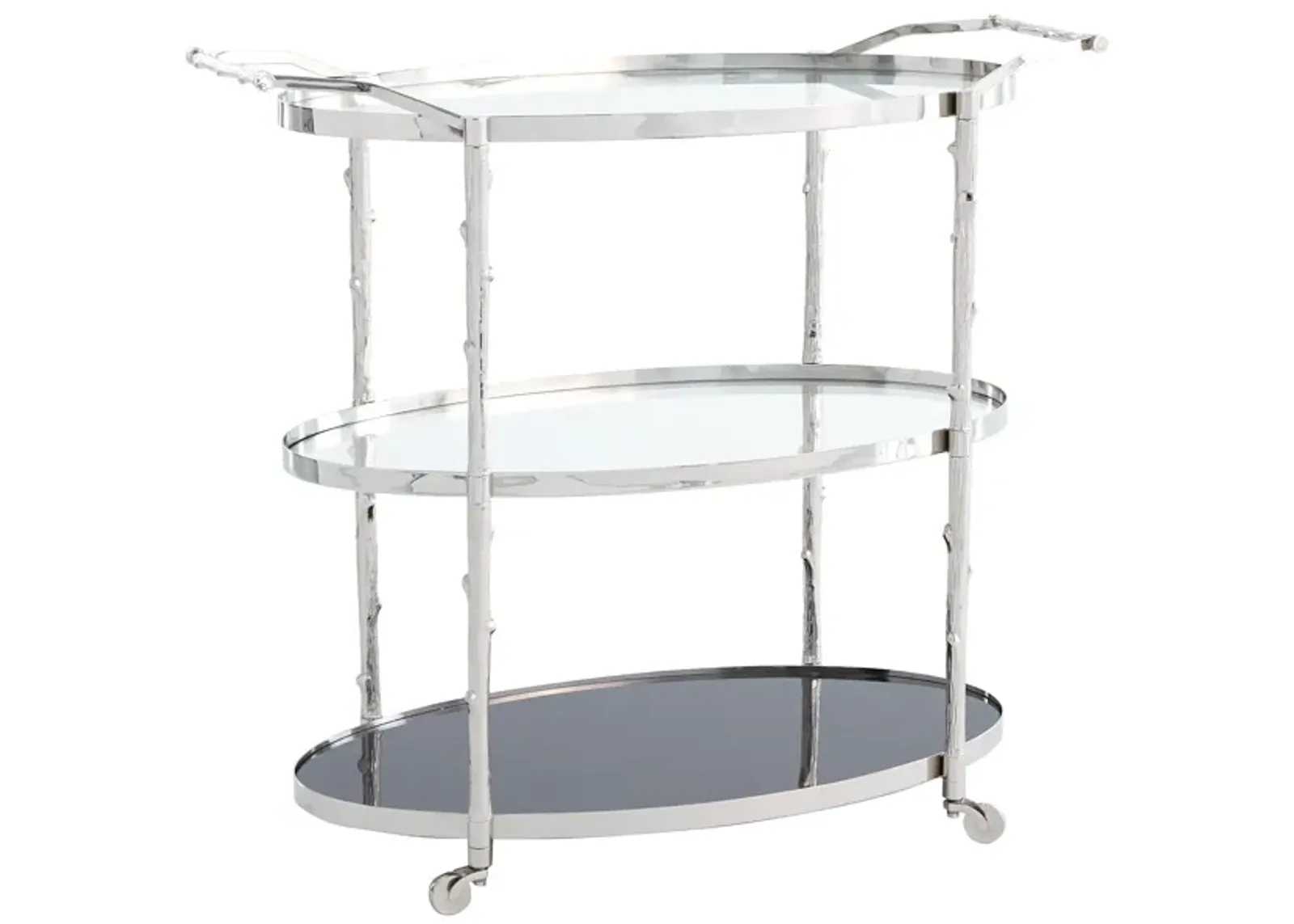 Arbor Bar Cart-Silver