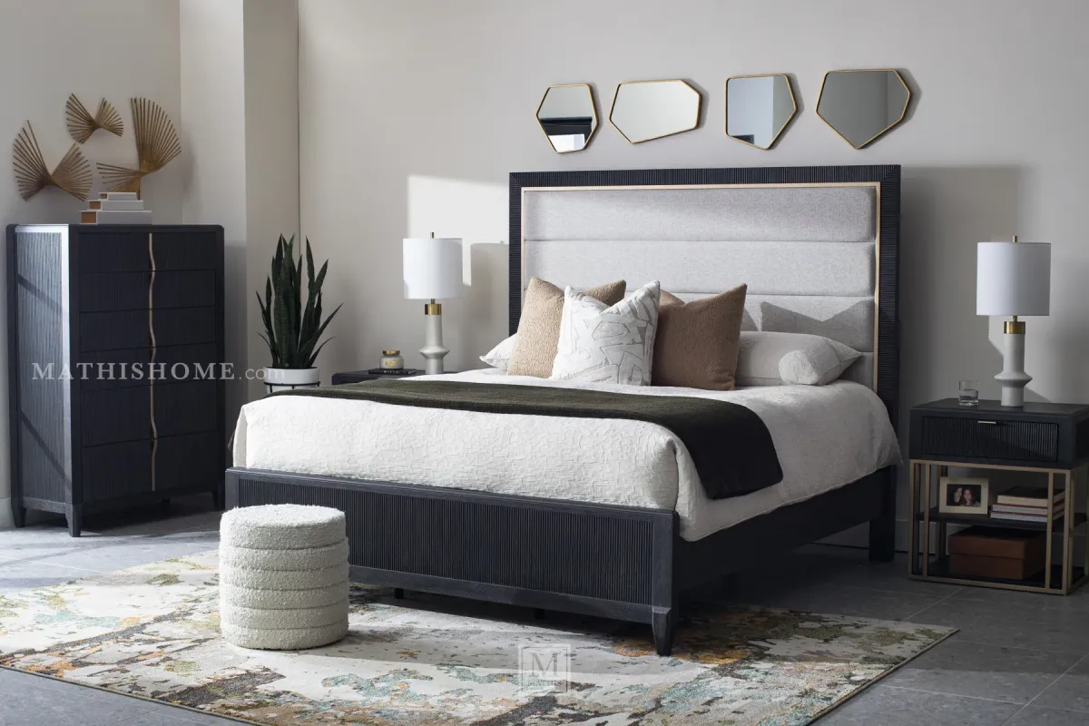 West End Loft Upholstered California King Bed