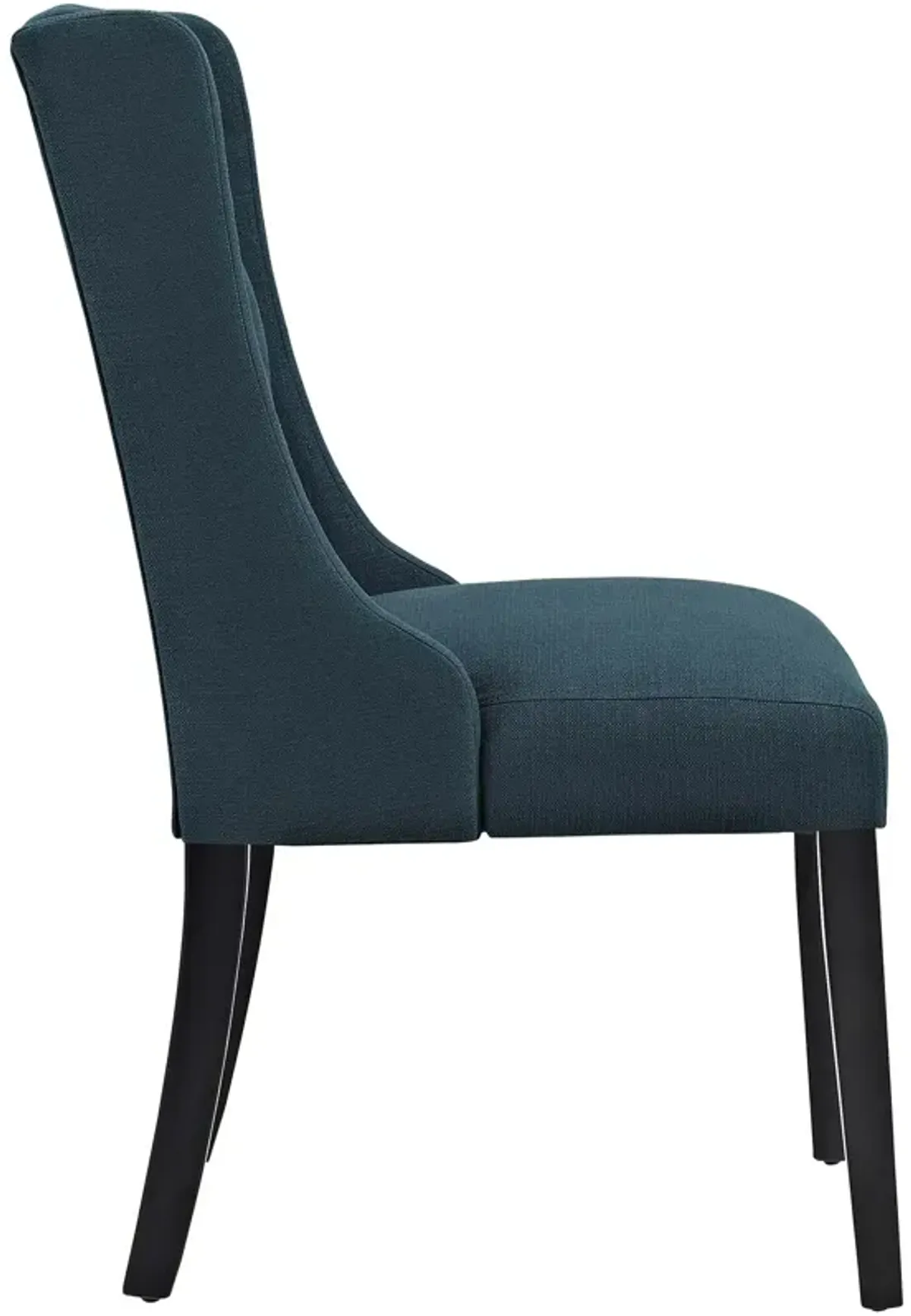 Baronet Button Tufted Fabric Dining Chair