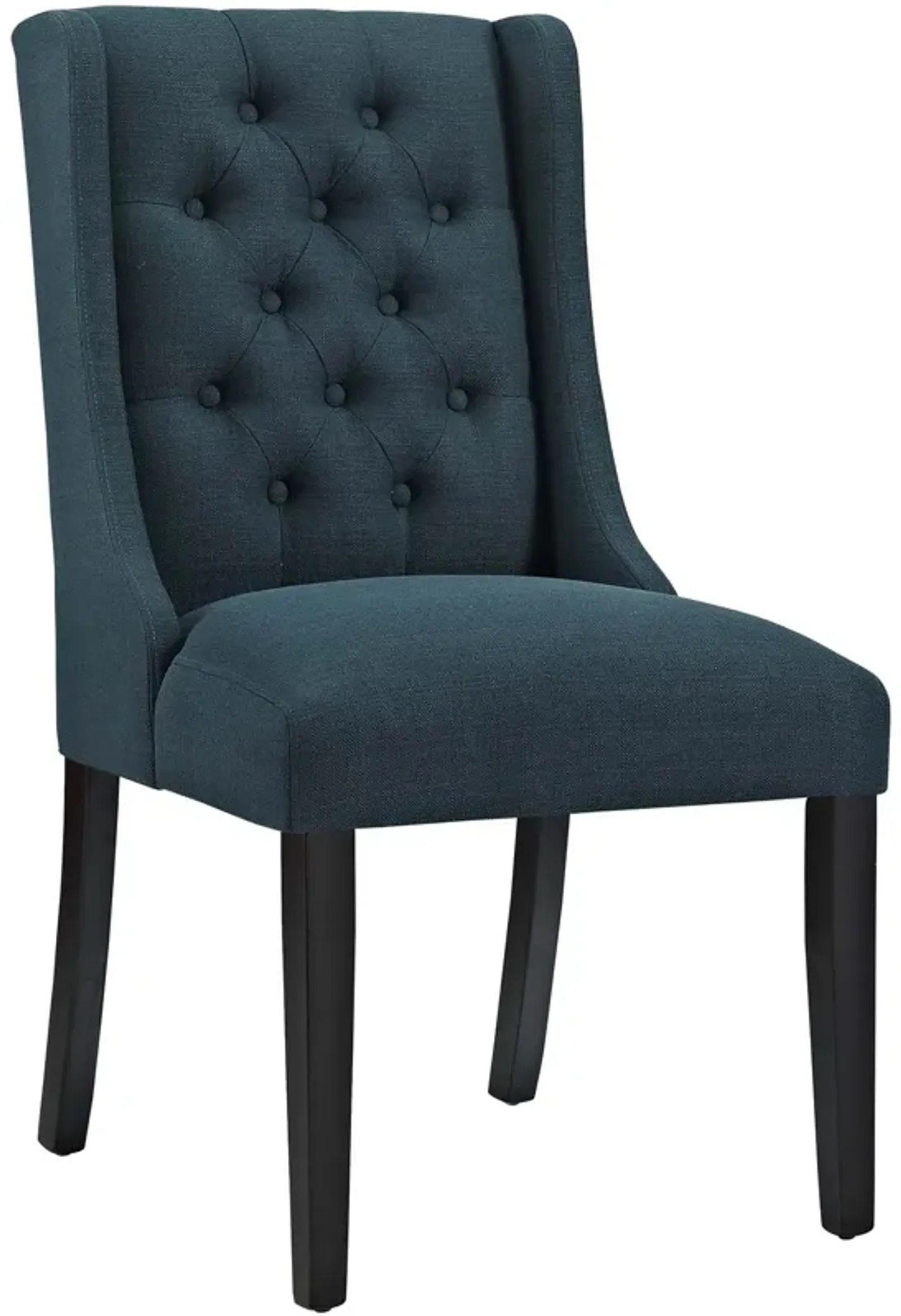 Baronet Button Tufted Fabric Dining Chair