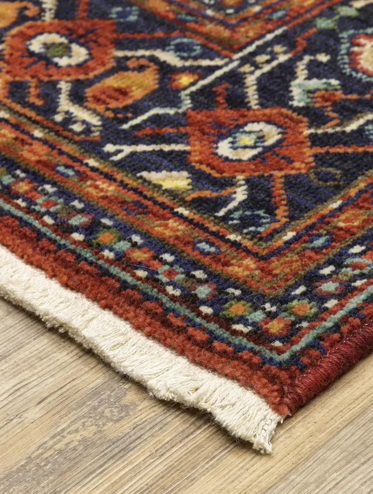 Lilihan 3'3" x 5' Red Rug