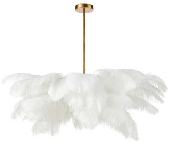 Josephine Feather Chandelier